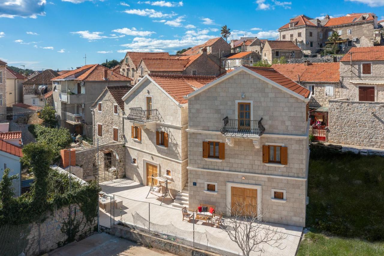 Luxury Stone Villa Nevija 2022 Private Villa 米欧纳 外观 照片