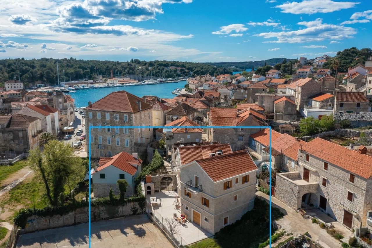 Luxury Stone Villa Nevija 2022 Private Villa 米欧纳 外观 照片