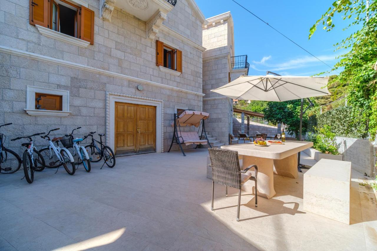 Luxury Stone Villa Nevija 2022 Private Villa 米欧纳 外观 照片