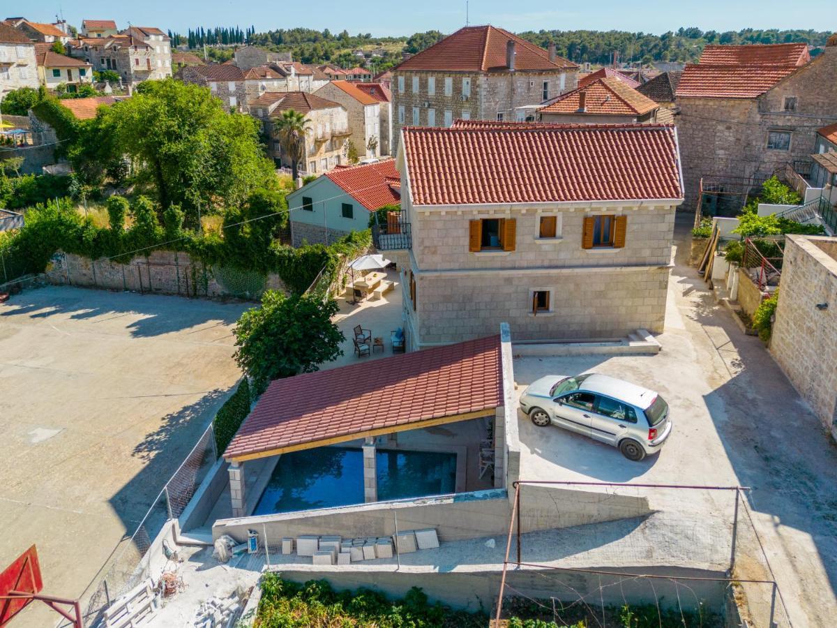 Luxury Stone Villa Nevija 2022 Private Villa 米欧纳 外观 照片